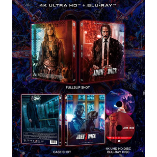 紙盒版[藍光先生4K] 捍衛任務3：全面開戰 UHD+BD 雙碟限定版 John Wick 3