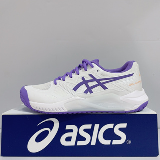 ASICS GEL-CHALLENGER 13 女生 白紫色 緩衝 穩定 包覆 運動 網球鞋 1042A164-104