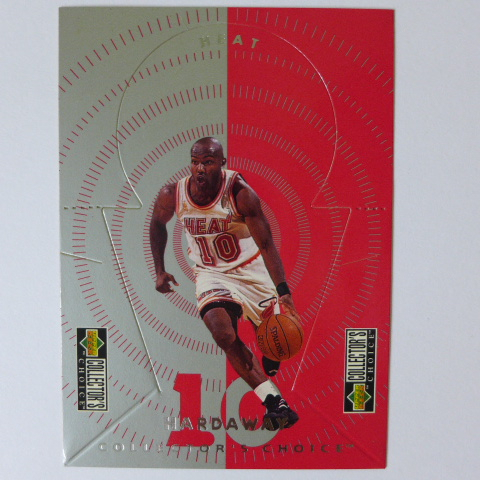 ~ Tim Hardaway ~NBA名人堂/提姆·哈德威 1998年UD.折疊立牌設計.特殊卡