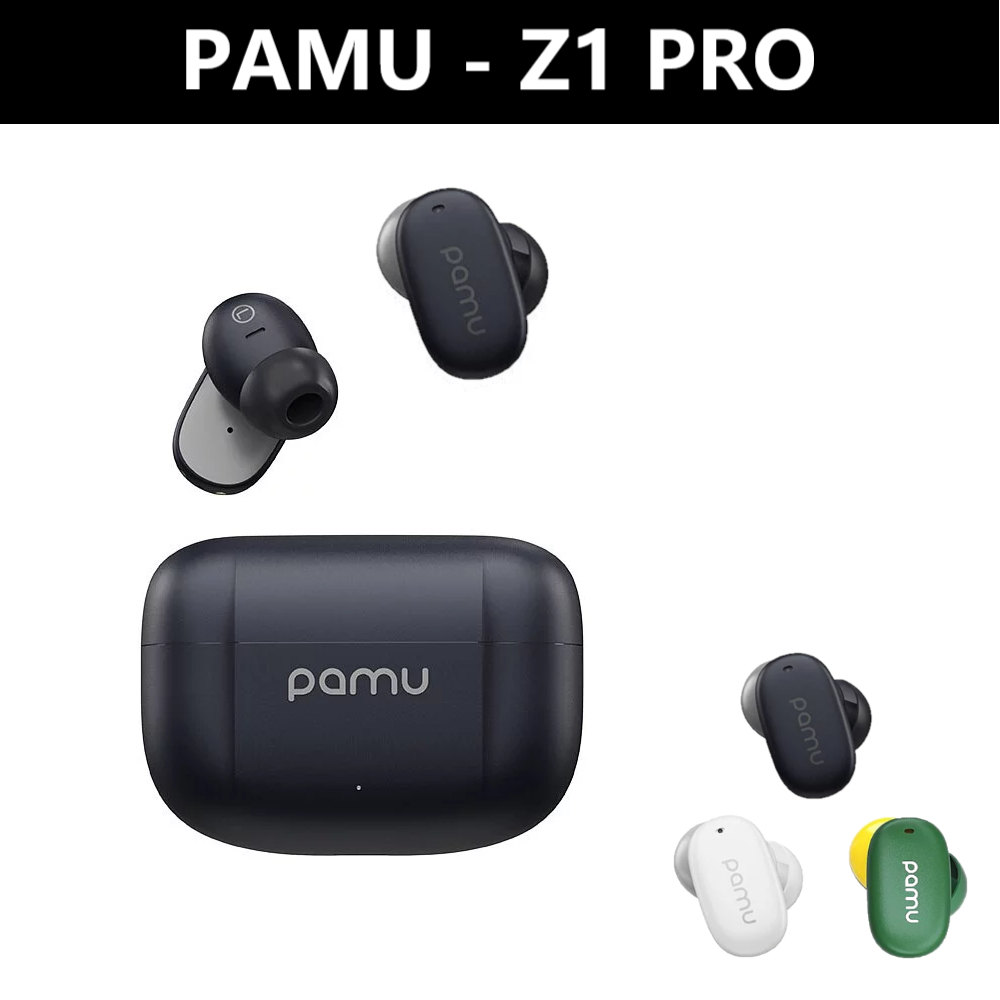 【張大韜】[送耳機殼] PAMU - Z1 PRO 真無線藍牙 主動降噪耳道耳機 免運 公司貨
