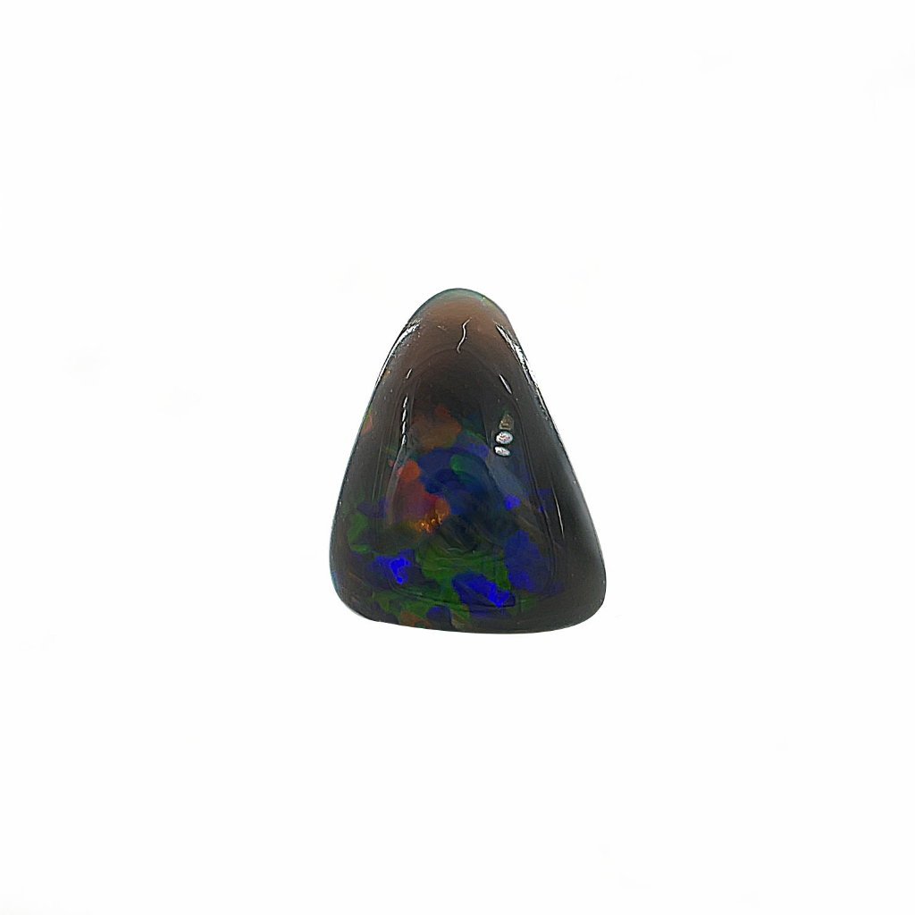天然黑蛋白石(Black Opal)裸石0.91ct [基隆克拉多]