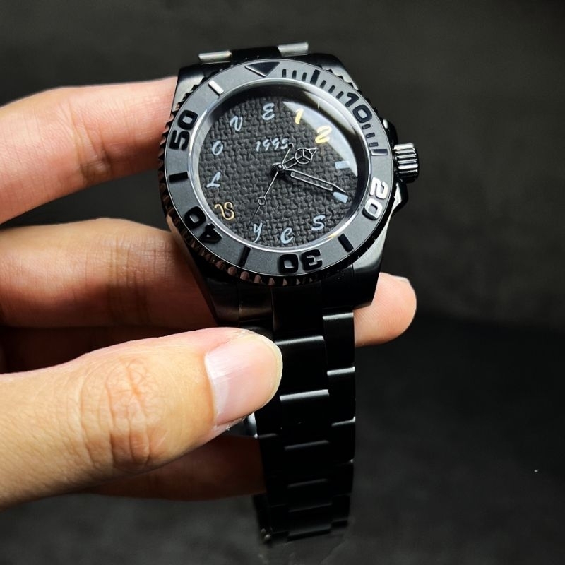 【倏忽計時】客製圖案 客製文字 由您決定 客製潛水錶 機械錶 男錶 類 seiko mod 精工改裝服務 鮑魚 罐頭