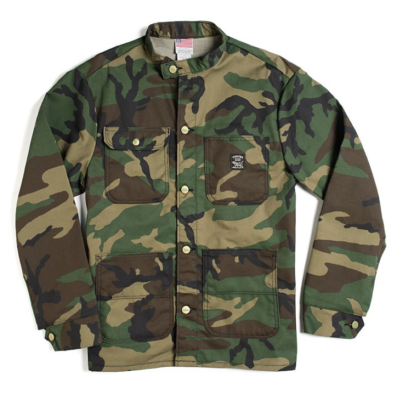 pointer brand army jacket 美製軍裝圓領外套L