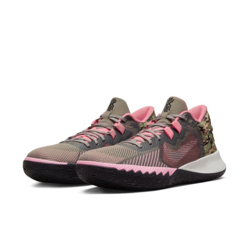 特價Nike Kyrie Flytrap V EP 粉紅綠迷彩 籃球鞋 DC8991-005