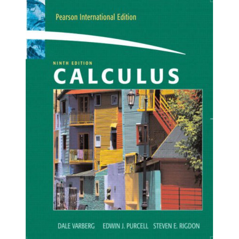 微積分用書 Calculus, 9/e, Dale Varberg,Edwin Purcell,Steve Rigdon
