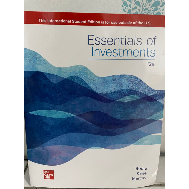 （全新已拆）Essentials of Investments(12版)