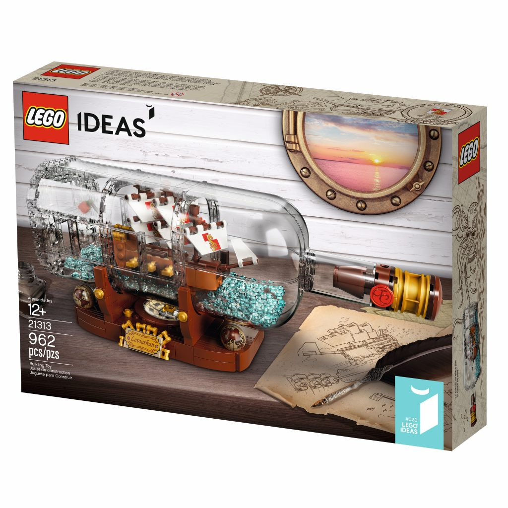 **LEGO** 正版樂高21313 IDEAS系列 瓶中船 全新未拆 現貨