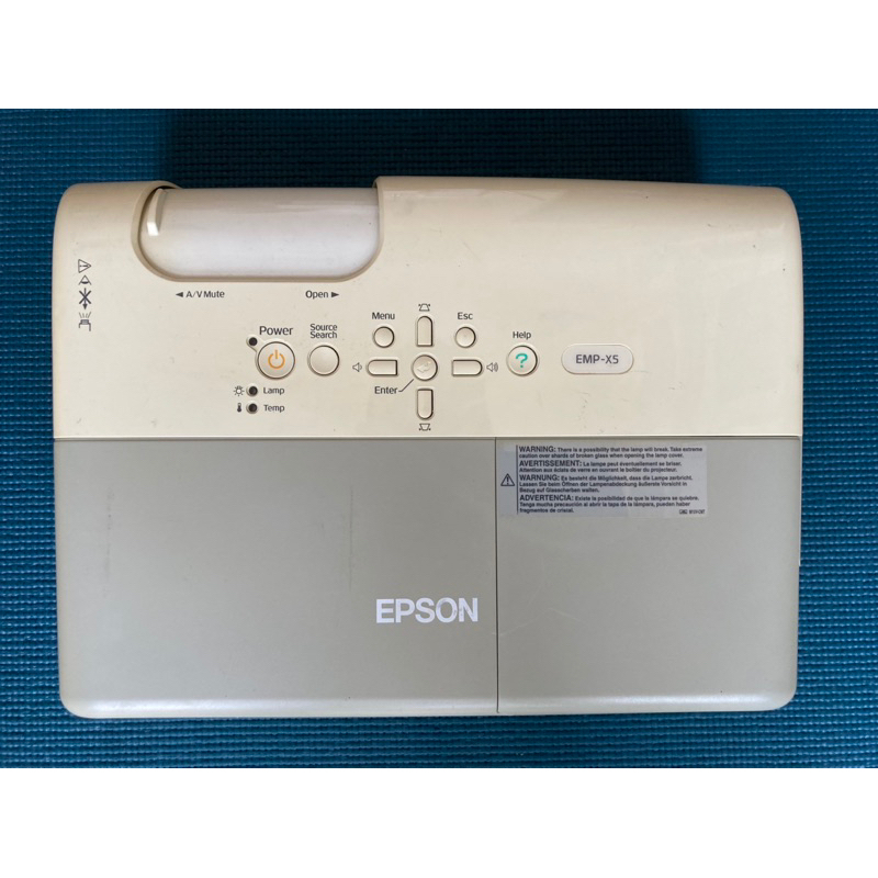 二手Epson EMP-X5 投影機.功能正常 在家大畫面看劇