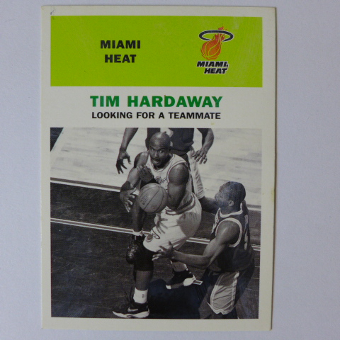 ~ Tim Hardaway ~NBA名人堂/提姆·哈德威 1998年Fleer.復古設計.特殊卡