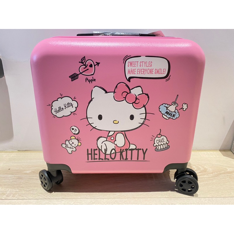 《全新現貨》三麗鷗Hello kitty 16吋拉桿行李箱 登機箱（限郵局寄送）