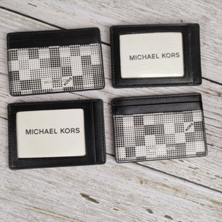 出清【 MK】卡片夾 Michael Kors 現貨在台 悠遊卡套 卡片套 證件夾 名片夾 真皮皮革 男女皆適合