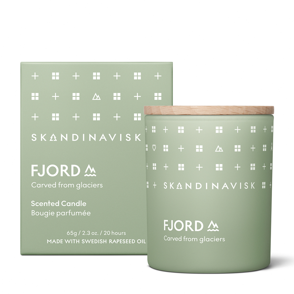 Skandinavisk FJORD 風之耳語 香氛蠟燭 65g