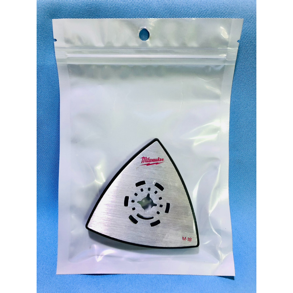 美國Milwaukee米沃奇 美沃奇 進口二手 外匯 48-90-2000 磨切機用三角橡膠砂紙墊
