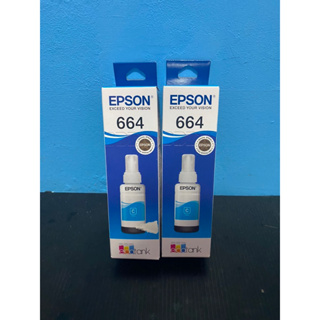 EPSON T66藍色墨水(2瓶一組）