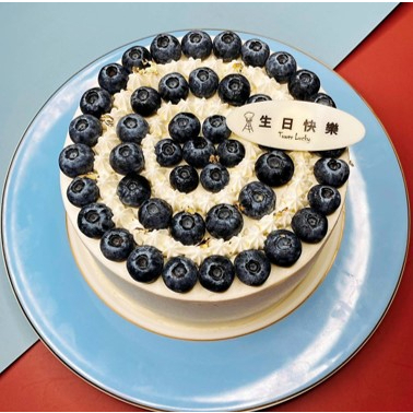 Tower Lucky塔吉｜藍莓乳酪蛋糕 生日蛋糕 鮮奶油蛋糕 藍莓蛋糕 新鮮水果 不甜蛋糕