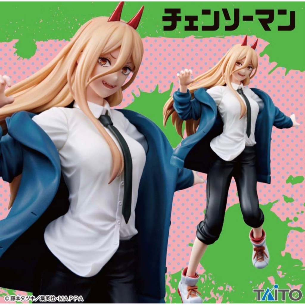 「嚕米模型屋」全新現貨 日版 TAITO 景品 鏈鋸人 帕瓦 POWER  FIGURE 血之惡魔 公仔 高18CM