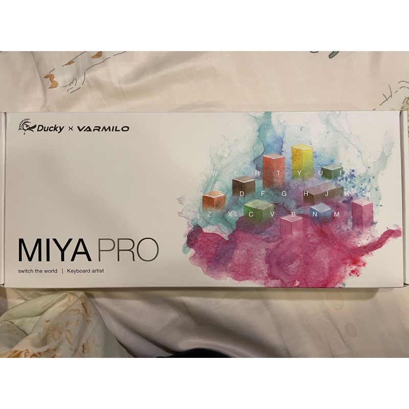 (僅試打) Varmilo 阿米洛 Miya Pro White 65%靜電容機械式鍵盤 MAC 英文 雛菊黃軸 白光