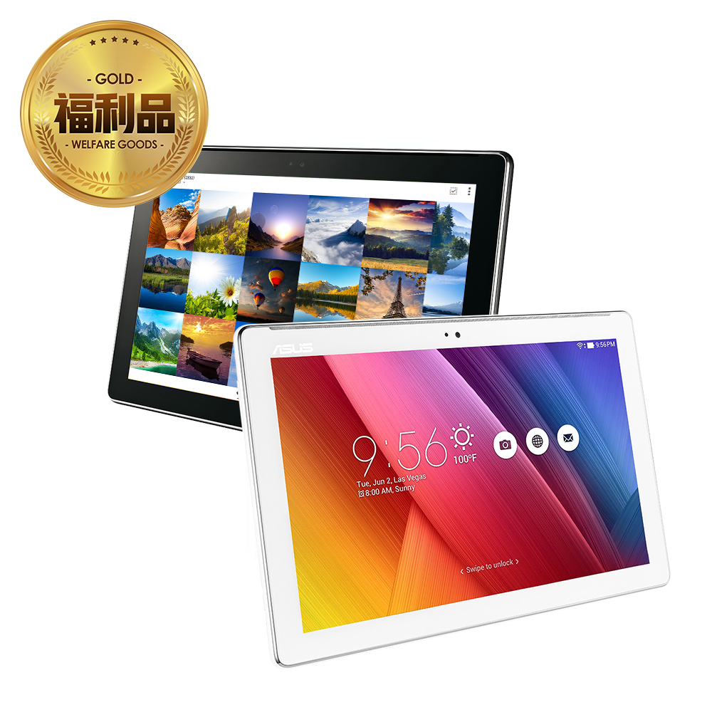 【ASUS 華碩】ZENPAD 10 Z300C 10.1吋 16G 平板電腦 黑色 拆封福利品