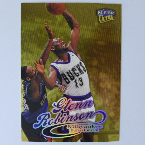 ~ Gleen Robinson ~大狗/NBA球星/羅賓森 1998-99年Ultra Gold.金版特殊卡