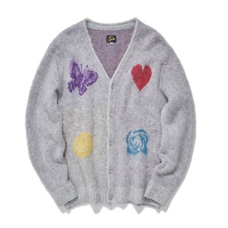NEEDLES 22fw別注 Mohair Cardigan Papillon | angeloawards.com