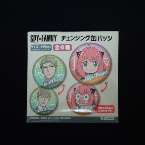 《日本帶回現貨》SPY×FAMILY間諜家家酒 佛傑家 黃昏 達米安·戴斯蒙德 安妮亞 表情變臉 胸章