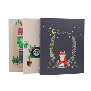 【conifer綠的事務用品】柔伊插畫系列Ⅲ-16K插畫系列孔夾★26孔孔夾★(不含內頁)