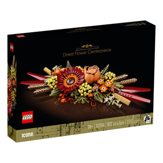 【積木樂園】樂高 LEGO 10314 創意系列 乾燥花擺設 Dried Flower Centerpiece