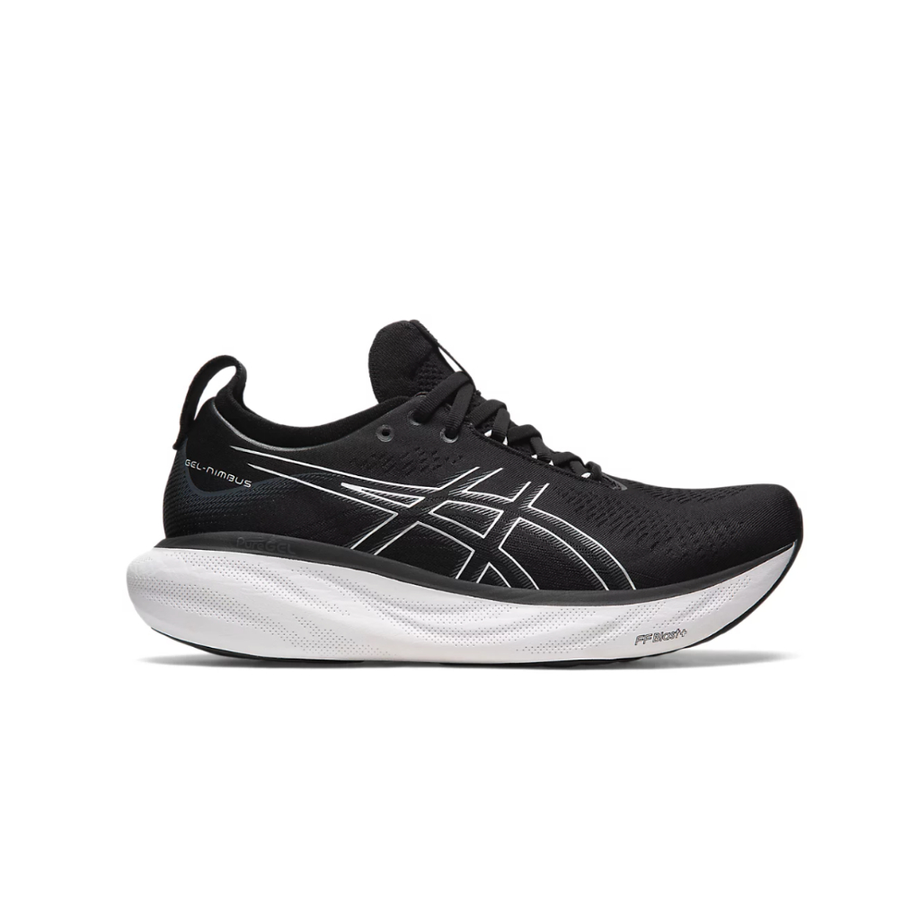 asics 亞瑟士 GEL-NIMBUS 25 2E 寬楦 慢跑鞋 男款 緩震 吸震 黑白 1011B625-001