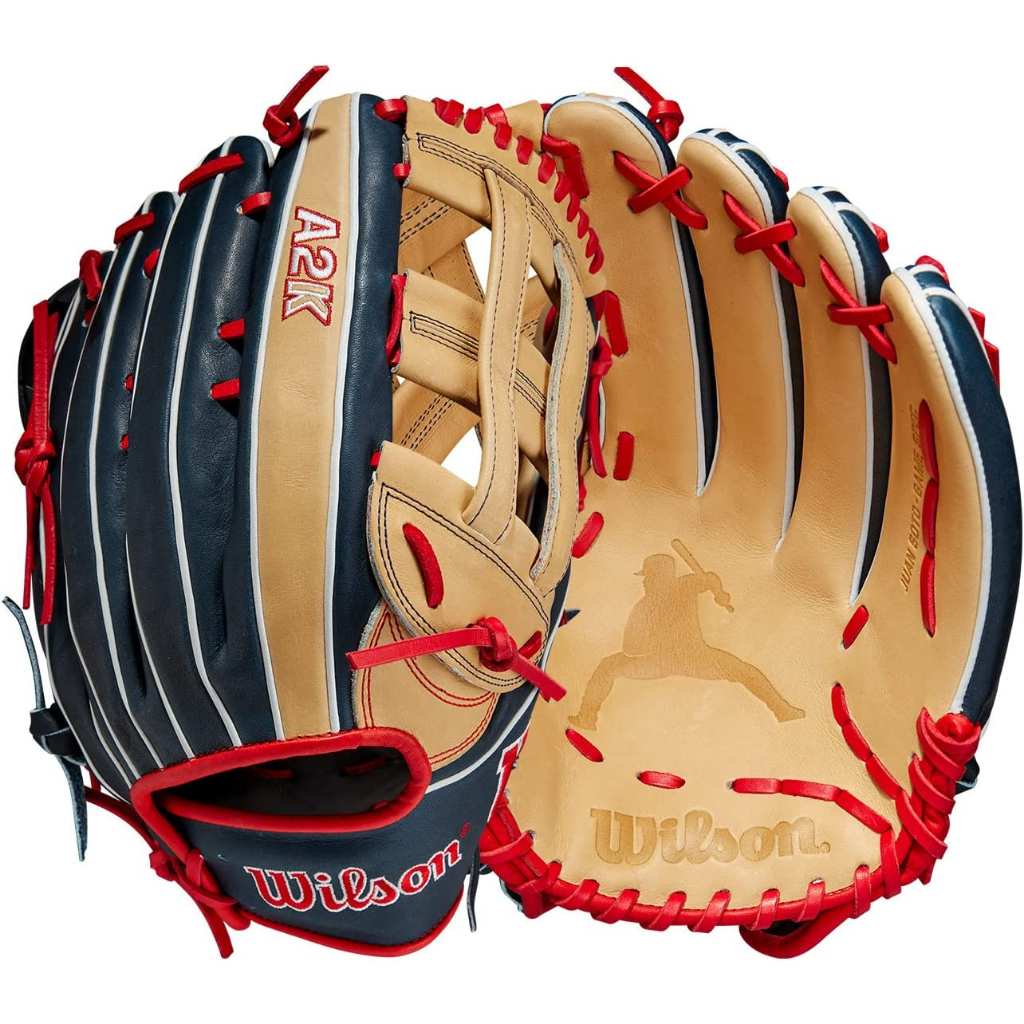 ((綠野運動廠))最新WILSON A2K®JUAN SOTO JS22棒壘用硬式12.75"外野井字檔~選手實戰款~