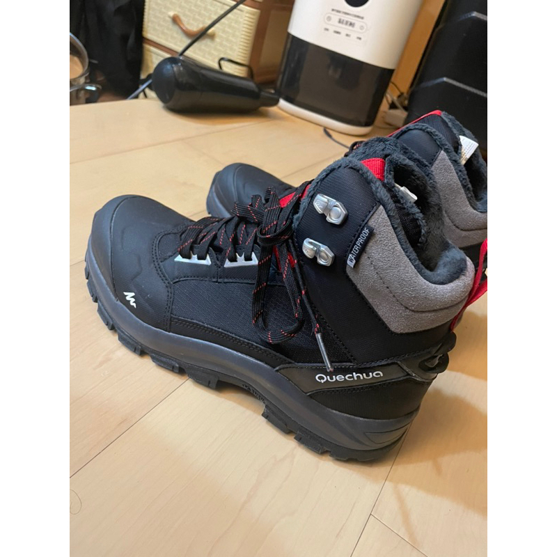 迪卡儂 男款  quchua防水保暖雪地健行鞋 US9