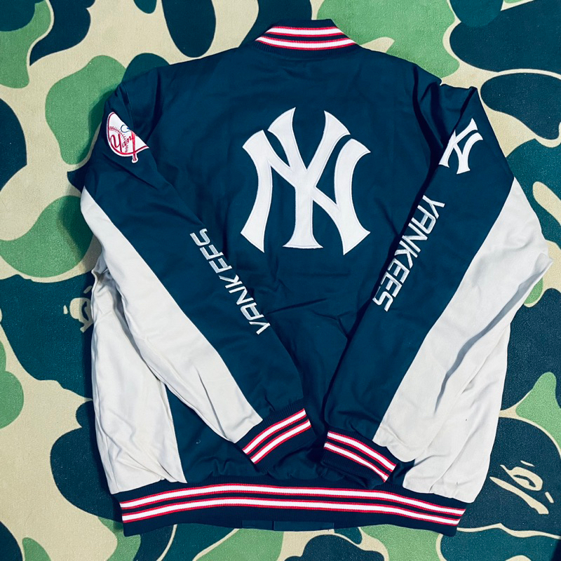 MLB NEW YORK YANKEES Baseball Jacket ⚾️紐約洋基隊 重磅鋪棉刺繡 棒球外套