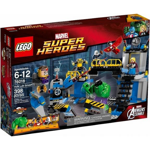 LEGO 樂高 76018 超級英雄系列 復仇者聯盟 綠巨人浩克大鬧實驗室 Hulk Lab Smash 索爾 全新品