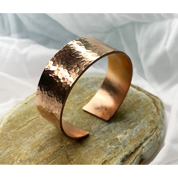 【蔦空間】純手工製極寬版銅手環