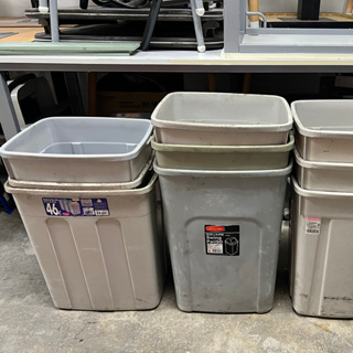 垃圾桶 46公升 水桶 附蓋 儲水桶 廚餘桶 分類 餐飲 回收 二手 現貨