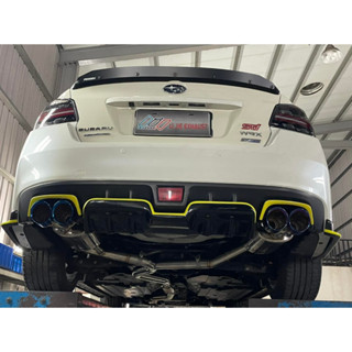 高雄 鉝捷排氣管 SUBARU WRX 中尾閥門版/ SUBARU WRX 前中尾段閥門版 排氣管改裝 客製化