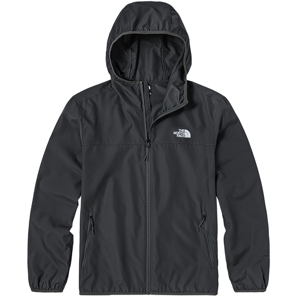 The North Face M QT UPF WIND JACKET 男 風衣外套 深灰NF0A7WB60C5