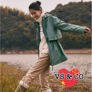 💖VS & CO💖歐洲outlet代購 Aigle 艾高Gotex防風防水中長版風衣外套 可當雨衣 中長版風衣外套