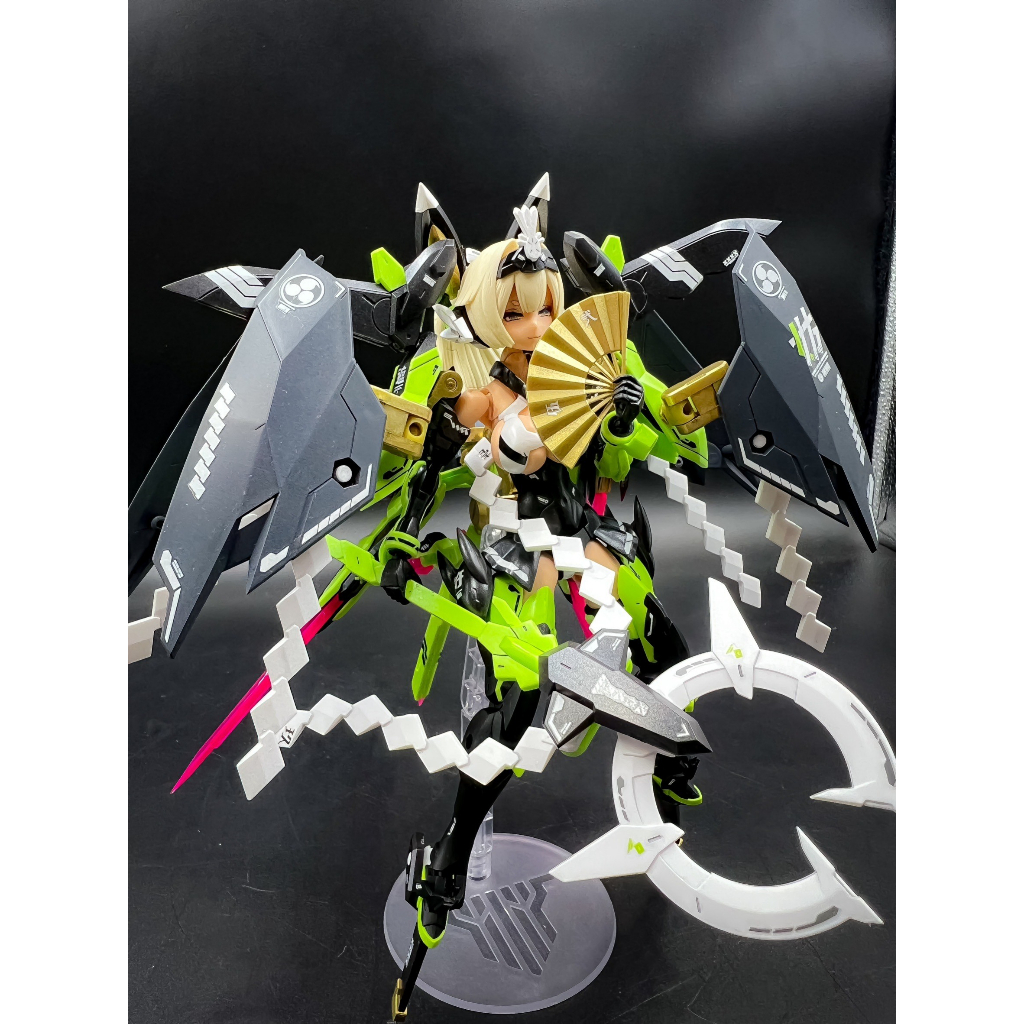 (盟J代工)機娘 女神裝置 朱羅 黑九尾 玉藻前 塗裝完成品 (IG裡有更多商品跟細節)
