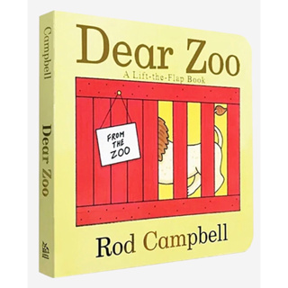 正版硬頁翻翻書 送音檔 Dear Zoo 親愛的動物園