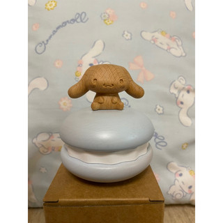 大耳狗 木製馬卡龍造型音樂盒 原木