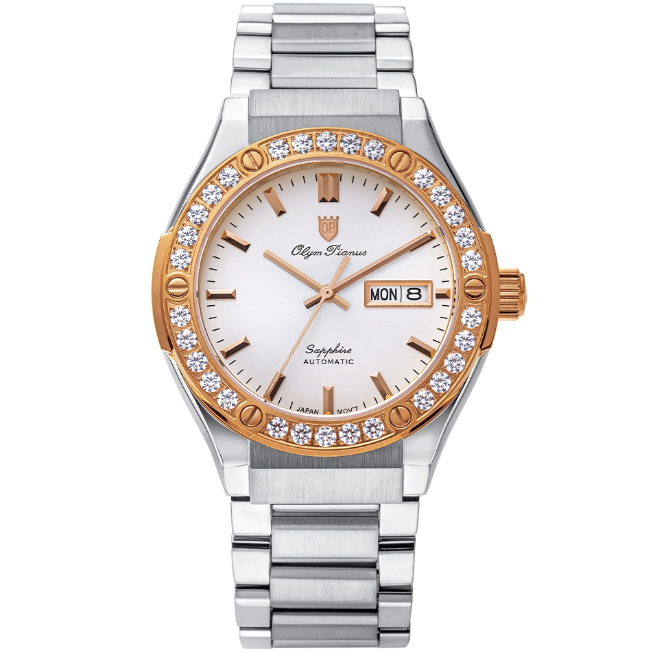 Olym Pianus 奧柏表 璀璨晶鑽機械腕錶 990-45ADGSR / 42mm