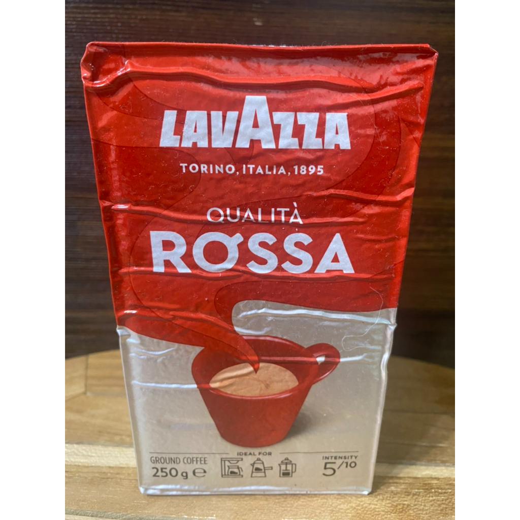二件以上有優惠~義大利 LAVAZZA 紅牌 Qualita Rossa咖啡粉 lavazza咖啡粉 250g