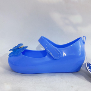 麻糬鞋屋👟DISNEY迪士尼 冰雪奇緣FROZEN 蝴蝶魚口娃娃鞋(防水)14166-藍 MIT 超低直購價290元