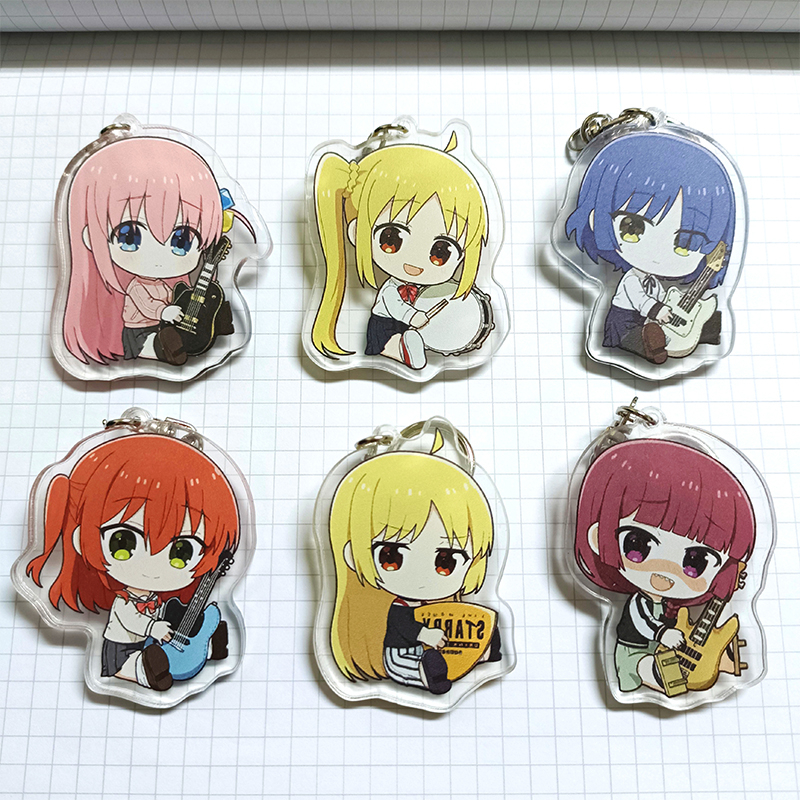 【抱抱系列】新款 現貨 孤獨搖滾 鑰匙圈 吊飾 周邊 亞克力 後藤一里 伊地知虹夏 山田涼 喜多郁代 伊地知星歌，lg