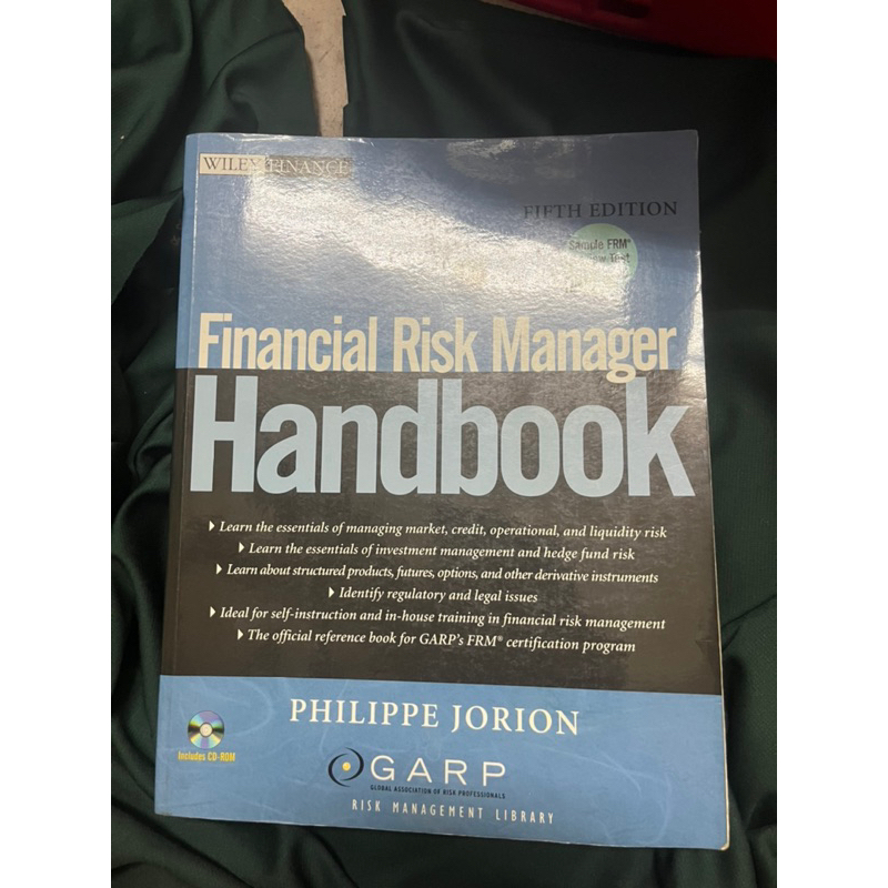 Financial Risk Manager Handbook