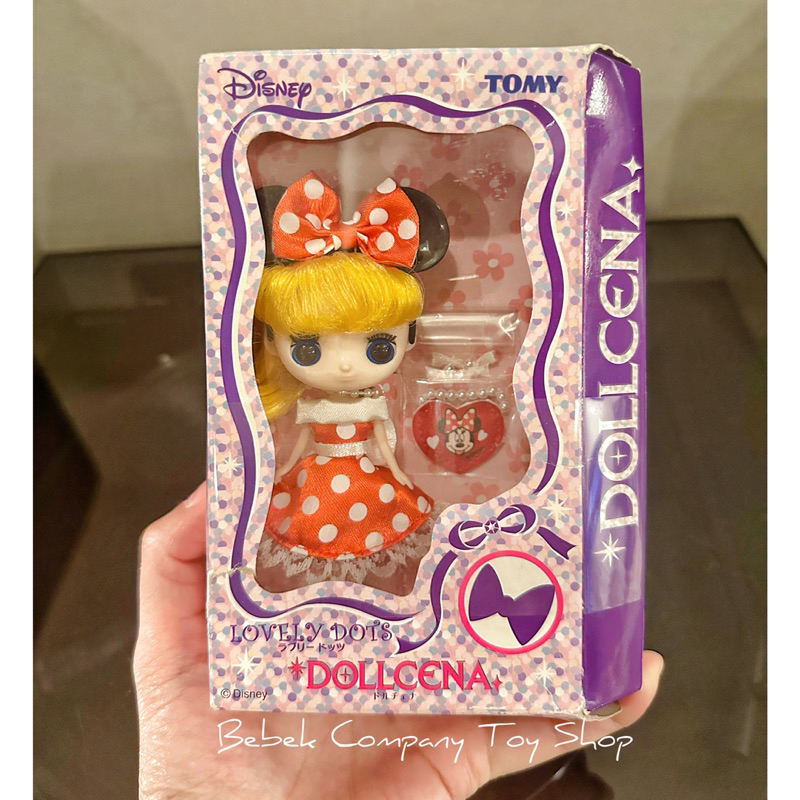 現貨 全新未拆 絕版 古董玩具 日本 Tomy Dollcena 朵莎娜 Blythe 娃娃 米妮 迪士尼 disney