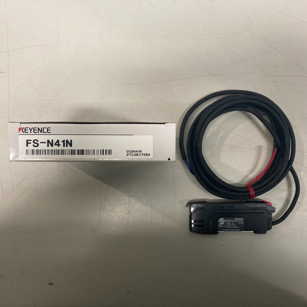 【保證公司貨】KEYENCE基恩斯 光纖放大器 纜線型 FS-N41N