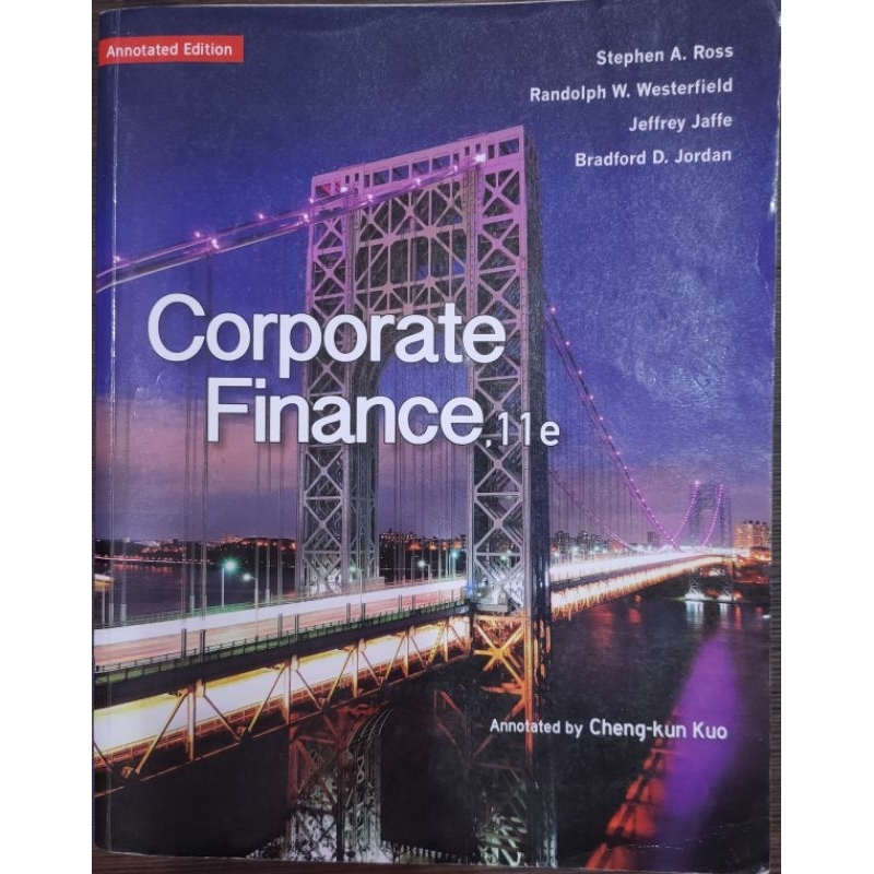 Corporate Finance 11e 財務管理
