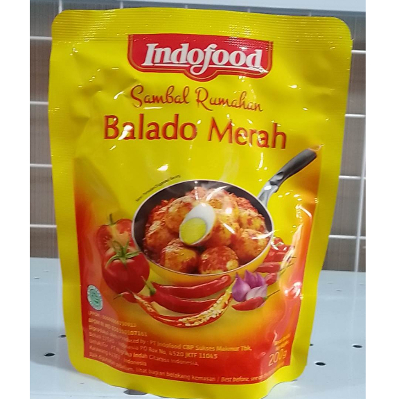 【24H出貨】印尼🇮🇩 Indofood Sambal Rumahan Balado Merah 巴拉多辣椒醬 200g