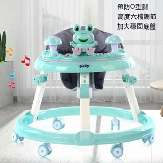 【臺灣免運】嬰兒學步車 防O型腿防側翻起步車 寶寶助步車 嬰幼兒學步車學行車 可折疊6-18個月寶寶助步車 螃蟹車手推車